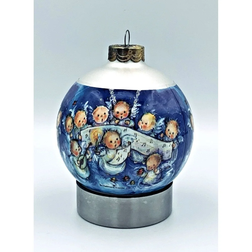 Vintage Hallmark Keepsake Mary Hamilton Angel Chorus Choir Ornament 2001‎ NIB